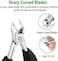 Podiatrist Toenail Clippers Professional Ingrown Or Thick Toe Nail Clippers For Men &amp; Seniors Toe Clippers Podiatrist Tool Pedicure Clippers Toenail Cutters Nipper Precision Diabetic Toenail Clipper
