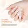 Modelones Poly Nail Gel Builder 50ml 1.76Oz Clear Color Nail Extension Gel Enhancement Nail Thickening Acrylic Extension Trial Professional Technician Tool