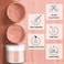 Saviland Nudes Acrylic Powder - 1Oz Professional Color Acrylic Nail Powder For Acrylic Nails Extension, 3D Nail Art Acrylic Polymer Powder, No Need Nail Lamp