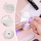 Gaoy Poly Gel Nail Kit With U V Light, 6 Pcs Builder Gel Extension Kit For Beginners With Everything Nail Art Diy At Home