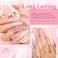 Azurebeauty Nail Dipping Powder French Nail Art Starter(Glitter Green)