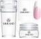 Saviland Nail Art Stamper Kit - 2Pcs Clear Silicone Nail Stamper Long &amp; Short Jelly Stamper For Nails With Scrapers Nail Design Supplies Tools Kit For French Manicure Home Diy Nail Salon