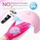 Modelones Uv Gloves For Nails, Professional Upf99+ Uv Protection Gloves For Gel Manicures, Fingerless Uv Light Gloves For Gel