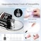 Modelones Gel Nail Glue No Wipe Top Coat Nails Kit 15 ml 9 In 1 Base Coat, Sticker,Adhesive For Nail Polish Nail Art Extension 2Pcs