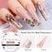 Makartt Solid Builder Nail Gel,15ml 4 In 1 Nail Extension Gel Uv Nail Glue For Acrylic Nails Soft Gel Nails Rhinestones Gel 3D Sculpture Gel Hard Gel For Nails Uv/Led Nail Lamp Required Khaki Rose