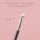 Energy Angled Flat Concealer Brush Under Eye Concealer Nose Contour Brush For Bronzer Liquid Foundation Cream Cosmetic Press Powder Concealer Palette Blending Buffing Stippling Brush Small 370S