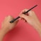 3Pcs Eyeliner Brush Kit, Flat &amp; Fine Angled Eyeliner Brush Slanted Angled Brow Brush, Angled &amp; Flat Eyeliner Eyebrow Concealer Brush Makeup Tools For Eyeshadow Eyebrow Cosmetics