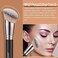 Teoyall Foundation Contour Conceal Brush Set, 3Pcs Angled Synthetic Kabuki Brush For Blending Setting Buffing With Liquid, Cream And Powder Cosmetic (170S/270S/370S)