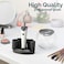 Luxe Makeup Brush Cleaner - 5Oz Makeup Cleaning Solution Included  Usb Charging Station  3 Adjustable Speeds  Instantly Wash And Dry Your Makeup Brushes
