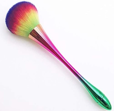 Large Powder Mineral Brush,Foundation Makeup Brush,Powder Brush And Blush Brush For Daily Makeup,Kabuki Makeup Brushes(Colourful)