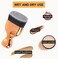 Angled Foundation Kabuki Brush High Density Face Body Kabuki Makeup Brush For Liquid Foundation Powder Cream Contour Buffing Stippling Blending (Gold)