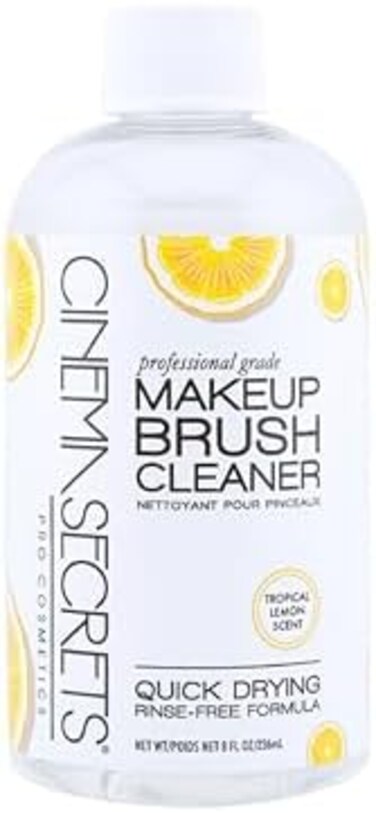 Makeup Brush Cleaner Pro Starter Kit 237ml+Tin,Lemon
