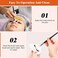 9 Pieces Facial Brushes Fan Mask Brushes, Soft Facial Applicator Brushes Tools For Peel Glycolic Mask Makeup For Mud Cream (Black And Silver)