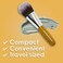 My Organic Zone Face Mask Brush - Smooth, Soft And Even Applicator, To Be Used With Facial Mud Masks, Peel Offs Or Oils (4 Inches Long)