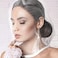 Loopeer 6 Pcs Makeup Protector Hood Washable Light Airy Nylon Chiffon Makeup Hood Zipper Closure ReUSAble Make Up Face Cover For Women Girls Beauty Weddings (White)