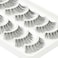 False Eyelashes Natural Look 10 Pairs 3D Fake Lashes Small Face Eyelashes 100% Handmade Lashes Wispies Short Soft ReUSAble Eye Lash Transparent Band Eyelash 1 Pack With Applicators By