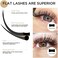 Lashview Eyelash Extension,Ellipse Flat Eyelash Extensions,Individual Lashes,0.15Mm C Curl 12Mm,Lash Extension,Semi-Permanent,Extremely Light &amp; Soft,Professional Salon Use.