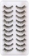 Newcally False Eyelashes Natural Soft Light Volume 10 Pairs Multipack