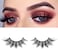 Dysilk Eyelashes Natural Look - 8 Pairs 5D Lashes 17Mm - Mink Eyelashes Fluffy Lashes Pack Cat Eye Soft ReUSAble