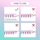 Eyelash Extensions 3D 4D 5D 6D 8D 9D 10D Thickness 0.07/0.1 C/D Curl Eyelashes Middle Stem &amp; Long Stem Heat Bonded Premade Fans Russian Volume Lash Extensions Supplies (Middle Stem 10D-0.07-D-8-15Mm)