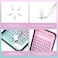 Eyelash Extensions 3D 4D 5D 6D 8D 9D 10D Thickness 0.07/0.1 C/D Curl Eyelashes Middle Stem &amp; Long Stem Heat Bonded Premade Fans Russian Volume Lash Extensions Supplies (Middle Stem 10D-0.07-D-8-15Mm)