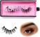 Glamnetic Magnetic Eyelashes - Babygirl, Short Magnetic Lashes, 60 Wears Reusable Faux Mink Lashes, Wispy Round Natural Look - 1 Pair