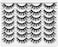 Newcally False Eyelashes Wispy Natural Cat Eye Lashes Faux Mink Lashes Fake Eyelashes Soft 3D Medium Length Light Volume 14 Pairs Pack