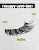 Frihappy False Eyelashes Wispy Natural Look Lashes 5 Pairs Soft Faux Mink Lashes 3D 6D Volume Fluffy Fake Eyelashes Packs Dw6