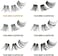 Vluxe Extended Collection: Diy Eyelash Extension Demi Extended - Featherlight Synthetic Reusable Artificial Eyelashes Multipack Lash Clusters