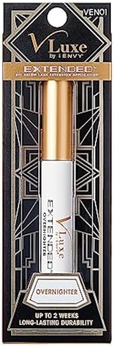 Vluxe By Extended Collection: Diy Eyelash Extension Overnighter - Lasting Your Lash Up To 1-2 Weeks Long, Foolproof &amp; Smudge-Free
