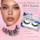 Bepholan 3 Pairs False Eyelashes Synthetic Fiber Material  3D Mink Lashes  Cat Eyes Look  ReUSAble  100% Handmade &amp; Cruelty-Free  Xmz91