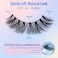 Bepholan 3 Pairs False Eyelashes Synthetic Fiber Material  3D Mink Lashes  Cat Eyes Look  ReUSAble  100% Handmade &amp; Cruelty-Free  Xmz91