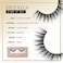 Lilly Lashes Everyday Bare It All Natural Lashes, Faux Mink Natural Eyelashes, False Eyelashes Everyday Use, Cat Eye Lashes, Individual Lashes ReUSAble Up To 20X, No Lash Glue Included (13Mm)