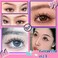 Geeneiya Manga Lashes Natural Look Individual Lash Clusters Anime False Eyelashes Wispy Spiky Kawaii Korean Makeup Clear Band 3D Short Faux Mink Manhua Eyelashes - 02A