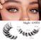 Veleasha Lashes Russian Strip Lashes Eyelashes With Clear Band Looks Like Eyelash Extensions D Curl Lash Strips 10 Pairs Pack (Dt01)