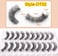 Veleasha Russian Strip Lashes With Clear Band Looks Like Eyelash Extensions D Curl Lash Strips 10 Pairs Pack (Dt02)