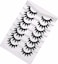 Pooplunch Manga Lashes False Eyelashes Doll Eye Natural Anime Lashes 8D Spiky Wispy Thick Faux Mink Eye Lash Strips 7 Pairs Pack