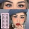 Fanxiton False Eyelashes 10 Pairs Manga Lashes Japanese Style Anime Thick Cosplay Lashes Natural Look 16Mm Spiky 8D Wispy Faux Mink Lashes Full Strip Doll Lashes