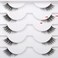 رموش نصف صناعية من Pooplunch مع شريط شفاف Wispy Cat Eye Look رموش طبيعية قصيرة مميزة رموش صناعية من المنك الصناعي عدد 14.0