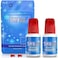 Super Strong Eyelash Extension Glue Sky S+ 5ml 2 Pack - Professional Black Bonding Adhesive For Long Lasting Semi Permanent Individual Lash Extensions - 1-2S Fast Drying / 6-7 Week Retention