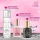 8-9 Weeks Retention/Volume Eyelash Extension Glue/Platinum Extra Strong Lash / 0.5-1 Sec Drying Time/Maximum Bonding/Semi-Permanent Extensions Supplies/Professional Use Black Adhesive (10 ml)
