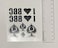 6 Sheet Temporary Tattoo Set Qos, Bbc Only, I Love Bbc 38 Total Tattoos Queen Of Spades