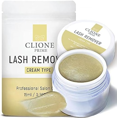 Eyelash Extension Cream Glue Remover - 15ml Lash Remover - Fast Dissolution, Easy To Use, Quick Lash Adhesive Removal, Salon &amp; Home Use, Powerful Adhesive Dissolver, No Scent &amp; Burns