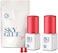 2 Bottles Powerful Strong Eyelash Extension Sky Glue S+ 5ml - Professional Black Bonding Adhesive For Lash Extensions - 1-2S Fast Drying / 6-8 Weeks Lasting Time