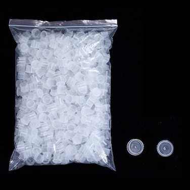 Tattoo Ink Caps Cups Extra Large,500Pcs Tattoo Plastic Ink Cups Caps Wide Cup Base Tattoo Supplies,Pigment Ink Caps 20Mm For Tattooing Ink Tattoo Kits (Xl)