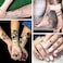 Coktak 64 Sheets Variety Tiny Waterproof Temporary Tattoos For Men Women, Moon Star Butterfly Birds Planets Fake Tattoos For Kids Adults, Arm Neck Face Letters Temp Tattoo Temporary Tatoos Sticker Set