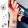 13 Sheets Beautiful Dandelion Temporary Tattoos For Women Realistic Flying Dandelion Birds Butterfly Fake Tattoos Flowers For Girls Kids Hand Wrist Neck Decoration Temp Tatoos Temporary Sticker
