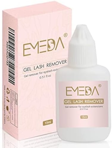 Eyelash Extension Remover Gel 15ml Quickly Dissolves Powerful Lash Extension Glue Professional Removal For Individual Lash Extensions Adhesive (15ml)