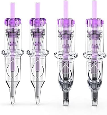 إبر خرطوشة الوشم ذات الثقب الدودي، 20 قطعة بأحجام مختلطة 3Rl 5Rl 5Rm 7Rm خرطوشة إبر الوشم للاستعمال مرة واحدة خرطوشة تظليل مستديرة ماغنوم لخرطوشة قلم الوشم آلة مستلزمات الوشم للمكياج الدائم