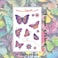 Ooopsiun Glitter Butterfly Temporary Tattoos For Girls -12 Sheets Butterfly Party Favors Decorations For Kids Women